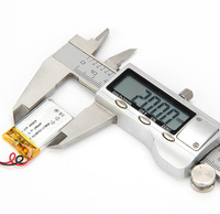 Baterai Lipo 3.7v Isi Ulang Ukuran Kecil 180mAh 200mAh 260mAh PCB+NTC High Rate Discharge LiCoO2 Bersertifikasi KC untuk Perangkat TWS