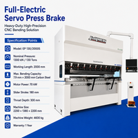 Presse plieuse servo électrique robuste 130T sans huile CNC pour la fabrication industrielle de métaux