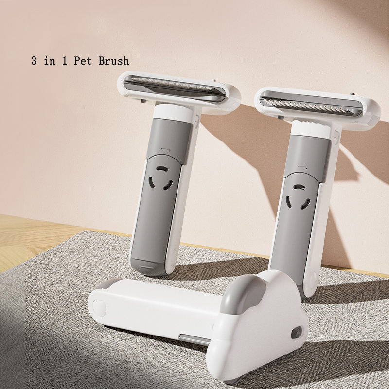 brush with curved cutting heads