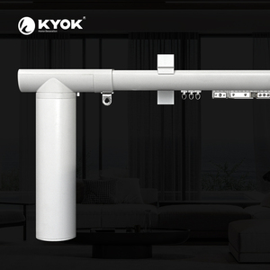 KYOK Electric <b>Curtain</b> Motor White ABS Plastic Smart Minimalist Design <b>for</b> <b>Curtains</b> USB Charging - Product Image 2