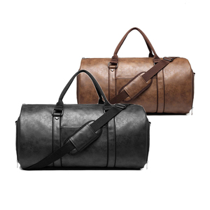 फैशन आउटडोर पुरुषों की यात्रा वेगन चमड़े के बैग में जूते के डिब्बे के साथ पु जिम डफेल ले जा रहे बैग यात्रा पुरुषों के लिए 3282 - Product Image 1