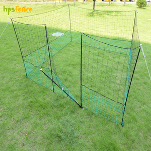 Recinzione Portatile Ecologica per Fattoria con Design Unico della Porta, Kit Rete per Polli con Pali in Fibra di Vetro - Product Image 4