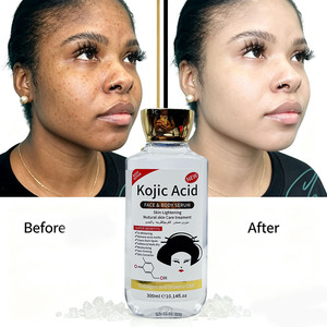 Sérum en gros à l'acide kojique, vitamine C et collagène 5x éclaircissant, réduit <span class=keywords><strong>les</strong></span> <span class=keywords><strong>taches</strong></span> <span class=keywords><strong>brunes</strong></span>, unifie le teint, anti-rides - Product Image 2