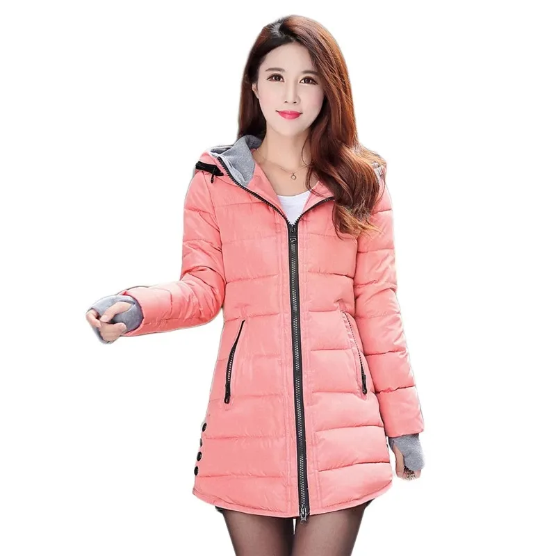 Female Long Parka Winter Women Down Cotton s Ladies Coats Woman Winter Coats And s Parkas Mujer 2022