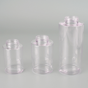 Sang Trọng Rỗng 100Ml 150Ml 200Ml 300Ml Da Toner Chai Nhựa Rỗng Đẩy Xuống Mắt Trang Điểm Nail Polish Remover Bơm Chai - Product Image 4