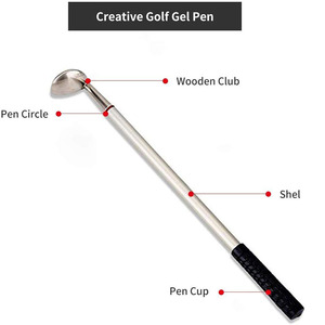 Ensemble cadeau stylo à bille miniature de golf, jouet - Product Image 5