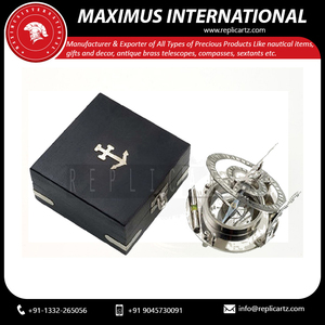 Brújula de bote salvavidas de latón con caja de madera para Viajero, senderismo, caza, supervivencia, brújula, artículo de regalo - Product Image 5