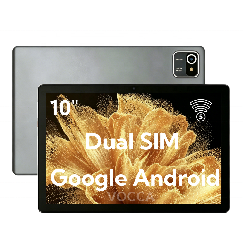 10 Inch Dual SIM MTK Tablet Android 14 Quad Core MT6737 HD 8G+