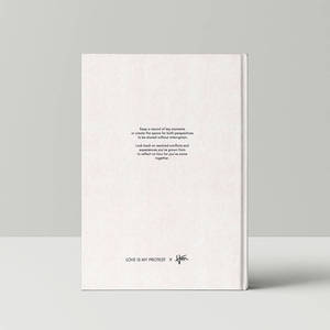 LABON Papel reciclado Personalizado Planificación futura Impreso Reflexión Crecimiento Diario de <span class=keywords><strong>pareja</strong></span> de tapa dura con indicaciones - Product Image 4
