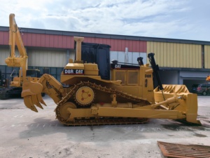 รถดันดินมือสอง Caterpillar D8R ขายดี ราคาดี รถดันดินไฮดรอลิกแบบตีนตะขาบมือสอง สภาพดี - Product Image 3