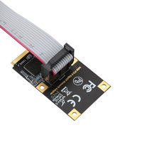 Carte réseau Gigabit Mini PCIe avec port unique pleine hauteur, carte réseau filaire Mini PCIe pour serveur de contrôle industriel, puce I210