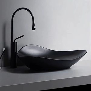 <span class=keywords><strong>Lavabo</strong></span> de comptoir de forme irrégulière de l'hôtel et le <span class=keywords><strong>lavabo</strong></span> en céramique en forme de feuille facile à nettoyer pour salle de bain moderne, couleur vive - Product Image 5