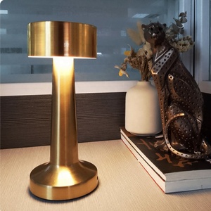 Creative LED Night <b>Light</b> Table Lamp with Touch Control Simple Feature AC Power for Hotel Bedside Living Room or Desktop Use - Product Image 5