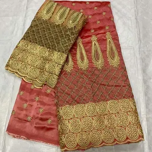 Tinh tế George wrappers với áo George vải phù hợp với vải tuyn ren Phụ Nữ may bên váy - Product Image 1