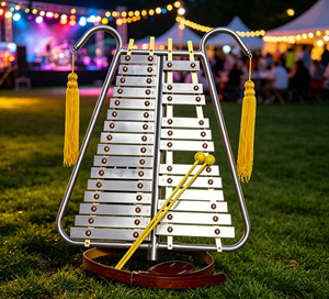 Xilofono Glockenspiel a 27 Toni con Tasti in Metallo per <span class=keywords><strong>Bambini</strong></span>, <span class=keywords><strong>Strumenti</strong></span> <span class=keywords><strong>Musicali</strong></span> a Percussione a Prezzo di Fabbrica - Product Image 6