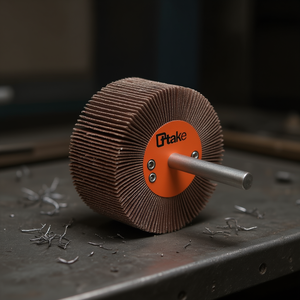 Disco Abrasivo de Tela con Solapa Ttake, 40x30 mm, Eje de 6 mm, Grano 120 - Product Image 3
