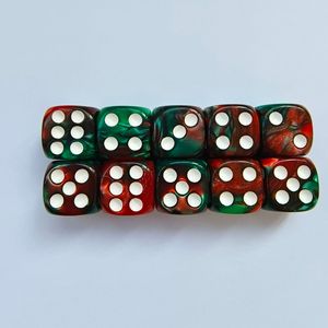 Ensemble de 10 <span class=keywords><strong>dés</strong></span> de mahjong polyédriques en acrylique avec design <span class=keywords><strong>à</strong></span> six <span class=keywords><strong>faces</strong></span>, durables et écologiques, comprend un sac <span class=keywords><strong>à</strong></span> <span class=keywords><strong>dés</strong></span> - Product Image 4