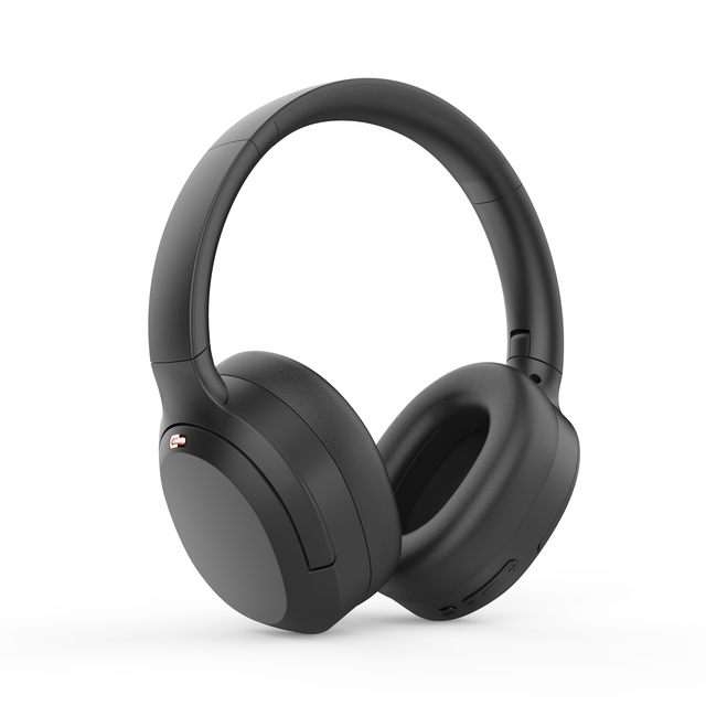Customize Color 35dB Hybrid ANC Over-Ear Headphone Active Noise Canceling Wireless for Bluetooth Earphones Metal Material
