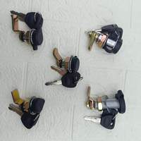 Cylindre de serrure de compartiment à bagages de bus, étanche, universel, pour boîte à outils, serrure de porte pour bus Yutong Kinglong Zhongtong, pièces détachées