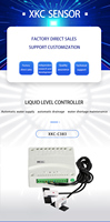 Contrôleur de niveau automatique de pompe à eau XKC-C383 AC100V-220V avec capteurs sans contact pour système de Drainage de pompage automatique