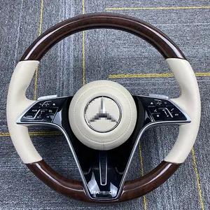 Volante in legno con pelle personalizzato per gamma Mercedes Benz