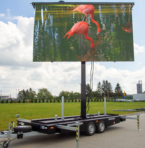 P4 <b>Towable</b> Mobile LED Trailer Screen Outdoor Waterproof Advertising Billboard for Retail Store & Showroom - Product Image 2