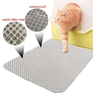 Maßgefertigte Tiermuster-Handwaschbare Umweltfreundliche Wasserdichte PVC-Haustiermatte für Hunde und Katzen - Product Image 2