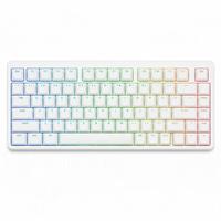 Claviers mécaniques Womier à profil bas, style minimaliste, touches en silicone translucides personnalisées, compatibilité universelle (60% 65%)
