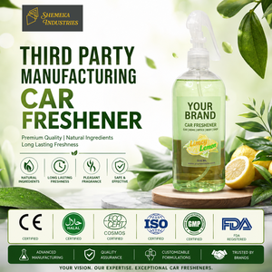 Diffuseur de parfum pour voiture sans gaz, personnalisé, fabricant OEM, parfum de voiture, diffuseur de parfum pour véhicule, marque privée, à suspendre - Product Image 1