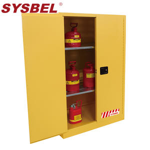 SYSBEL fabrika fiyat FM onaylı OSHA standart 90 Gal yanıcı sıvı laboratuvar güvenlik depolama dolapları - Product Image 1