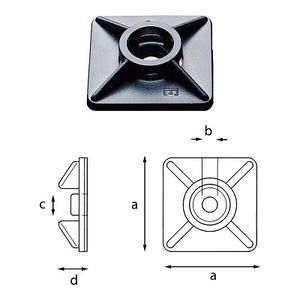 USAG 765 a Tie Mounts Produit de qualité supérieure pour les applications de montage de cravate - Product Image 1