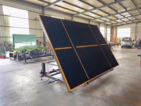 Table de découpe et de brisage de verre manuelle intelligente TANPU avec moteur de bascule à flotteur d'air pour verre de 4 à 19 mm d'épaisseur, facile à utiliser, 380V 5kW