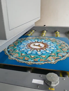 Machine de pulvérisation automatique de peinture sur porcelaine en cristal, machine de pulvérisation de colle artistique pour panneaux décoratifs – Offre Spéciale - Product Image 3