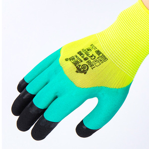 Venta caliente Protección laboral Guantes protectores antideslizantes resistentes al desgaste Guantes de operación de trabajo sumergidos - Product Image 5
