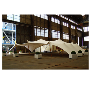 Tente en velours 100% pour 80 personnes, tente extensible et flexible, résistante aux UV - Product Image 1