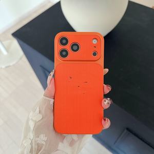 Custodie per Telefono di Marca alla Moda in Arancione, Cover Protettive di Lusso per Cellulari - Product Image 4