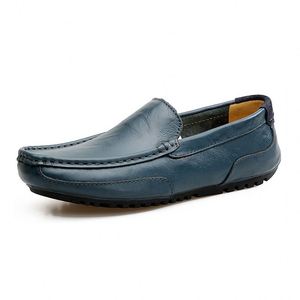 Cheap Brand Flat Man Shoes Fashion Leather Loafer Men's Shoe Slip-on Moccasins Men Loafers - Product Image 2