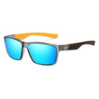 Nouvelles lunettes de soleil polarisées UV400 unisexes, style sport XY428, carrées, colorées, tendance, pour le cyclisme et la conduite