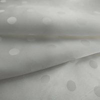 Haute qualité 100% soie brocart jacquard soie viscose satin tissu pour robe luxueuse