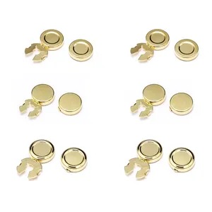 Manufacturer Cufflink Shirt cuff button Covers for Costume Metal Jewelry Findings