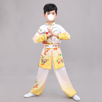 Tenues de Kung Fu traditionnelles chinoises pour enfants, uniformes de Tai Chi adaptés aux écoles d'arts martiaux, entraînements, compétitions, costumes de performance