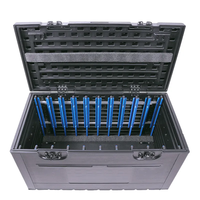 OEM/ODM de gran tamaño de plástico Tv 55 Flight Case con espuma plegable Led Panel Flight Case extraíble Flight Case para cables
