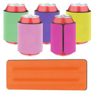Funda Enfriadora Estándar de 12oz para Latas, Antideslizante, para Latas de Bebidas, Botellas y Vasos, con Banda Elástica Fuerte - Product Image 1