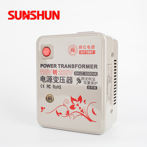 Shunhong 3000W Single phase AC Power 110V/220V 3000VA <span class=keywords><strong>Top</strong></span> bán 100-250V bước biến áp với 50Hz tần số - Product Image 6