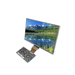 Painel de monitor lcd tft de 10 ", módulo de tela lcd 1280x800 com dvi para placa de controlador lcd lvds