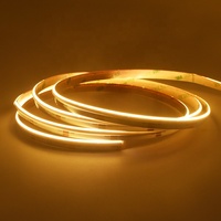Bande LED COB à émission latérale 480 LED, blanc chaud 3000K, 24V, CRI90, flexible, pour éclairage de scène