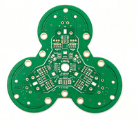 PCBA personnalisé pour portillon de contrôle d'accès piétonnier, assemblage multicouche FR-4 PCB SMT DIP, contrôle d'impédance, conforme RoHS