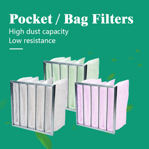 Cao Cấp Merv Xếp Cứng Nhắc Túi Lọc G4 F7 F9 Túi Mới Lọc Khác Nhau Thông SỐ Kỹ Thuật Giá Thấp Sơn Phun Gian Hàng Bộ Lọc Không Khí - Product Image 6