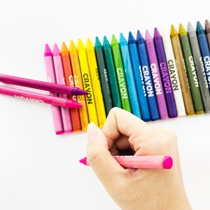 Promotional Custom Available Art Colorful Set 24 Pack Crayons for Children Kids <b>Drawing</b> - Product Image 4