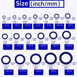 Anillos de Sellado de Grado Alimenticio de Alta Calidad, Personalizados OEM, ISO RoHS, PTFE Suave, EPDM, FKM, FFKM, CR, Silicona, Goma, Anillos de Sellado Huecos NBR - Product Image 1